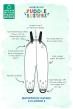 Frugi puddle buster trouser infograph