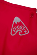 Frugi True Red waterproof logo