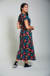 Frugi Adult Bold Floral Cecilia Maternity & Nursing Dress