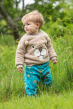 Child Frugi Twig The National Trust Easy on Ted fleece top