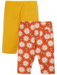Frugi Nice Daisy Laurie Shorts - 2 Pack