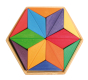 Grimm's Star Complementary Colour Puzzle