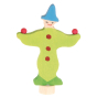 Grimm's Green Juggling Clown Decorative Figure