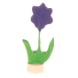 Grimm's Purple Flower Decorative Figure
