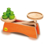Erzi Wooden Toy Kitchen Weighing Scales on a white background.