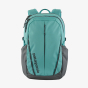 Picture of the Iggy blue and grey Refugio pack (front view). Picture background is white.