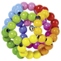 Heimess Elastic Rainbow Ball Touch Ring