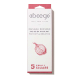 Abeego reusable beeswax food wraps on a white background