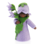 Ambrosius Harebell black skin fairy doll on a white background