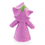 Ambrosius Purple Morning Glory light brown skin fairy doll on a white background