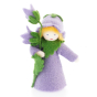 Ambrosius eco-friendly collectable felt Harebell doll on a white background