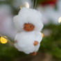 Ambrosius Snowball Baby Hanging Decoration Light Brown Skin