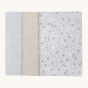 Avery Row Baby Muslin Squares Set of 3 - Nature Trail 