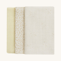 Avery Row Baby Muslin Squares Set of 3 - Wild Chamomile 