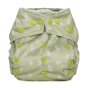 Baba & Boo sapling one size pocket nappy in light green.