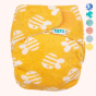 totsbots bamboozle nappy in yellow size 3 with graphic showing other colours available