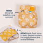 New and improved features on the Bamboozle nappy wraps 