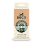 Beco pets eco-friendly super strong compostable waste bags on a white background
