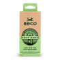 Beco Pets sustainable unscented dog waste bags on a white background