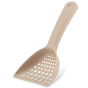 Beco Pets natural sustainable bamboo cat litter scoop on a white background.