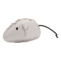 Beco Pets recycled plastic Catnip mouse toy on a white background. 