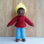 Ambrosius Elf Child - Yellow Hat Black Skin