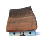 Bumbu moldova handmade wooden house 1 on a white background