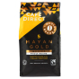 Cafedirect Mayan gold Fairtrade coffee beans packet on a white background