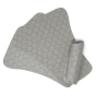 Close grey Reusable Fleece Nappy Liners - 10 Pack liners on a white background