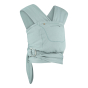 Close caboo organic sage eco-friendly baby carrier on a white background