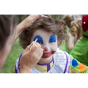 Namaki Natural Face Paint Kit - 3 Colours - Clown & Harlequin