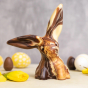 Cocoa Loco Marbled Fairtrade Chocolate Rabbit 200g