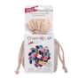 Bag of 32 natural soy wax Crayon Rocks on a white background