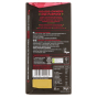 Back of Divine Fairtrade 70% Dark Chocolate Bar with Raspberries 90g in packaging pictured on a plain white background