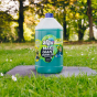 Dr Zigs eco-friendly 10x concentrate bubble mixture in a 5 litre bottle on a piece of slate
