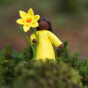 Ambrosius Daffodil Fairy Dark Brown Skin 8-10cm