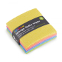 ecoliving sponge cloth wipes in paper sleeve packaging pictured on a plain white background