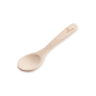 ecoliving wooden tea spoon pictured on a plain white background