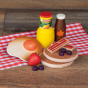 Erzi American Breakfast Assortment Wooden Play Food Set