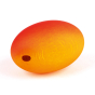 Erzi plastic-free wooden play food mango on a white background