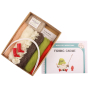 The Makerss Needle Felt kit contents includes felting needles, wool mats, various colours of felt, and and instruction booklet