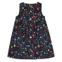 Frugi chambray and mountainside childrens hope dress on a white background