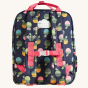 Frugi Explorers Backpack - Acorns / Honeysuckle on a plain background.