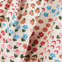 Material and pattern detail on the Frugi Marta Dress - Floral Fun.