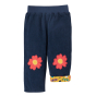 Frugi childrens wild flowers reversible cord trousers on a white background