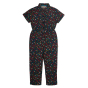 Frugi childrens organic cotton wild flowers bowie boiler suit on a white background