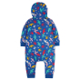 Back of the organic cotton Frugi kids snuggle suit on a white background
