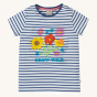 Frugi Elise Applique T-Shirt - Grow Wild