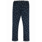 Frugi organic cotton Forest printed Jordan jeans with back pockets and belt loops on a white background