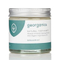 Georganics Natural Toothpaste – Spearmint 60ml, in glass jar, with metal lid, on a white background